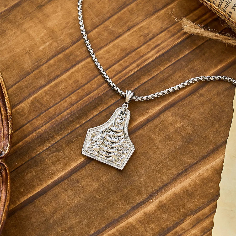 Ozdobny naszyjnik z krzyżem: Niezachwiana wiara do noszenia na co dzień