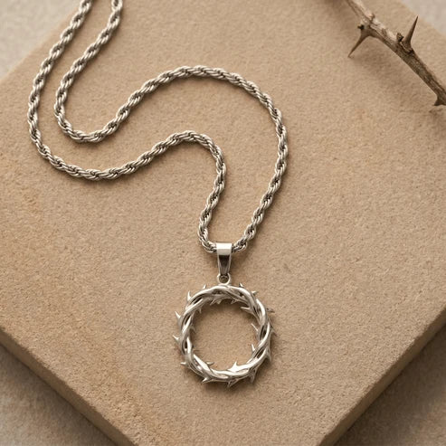 Naszyjnik z Koroną Cierniową